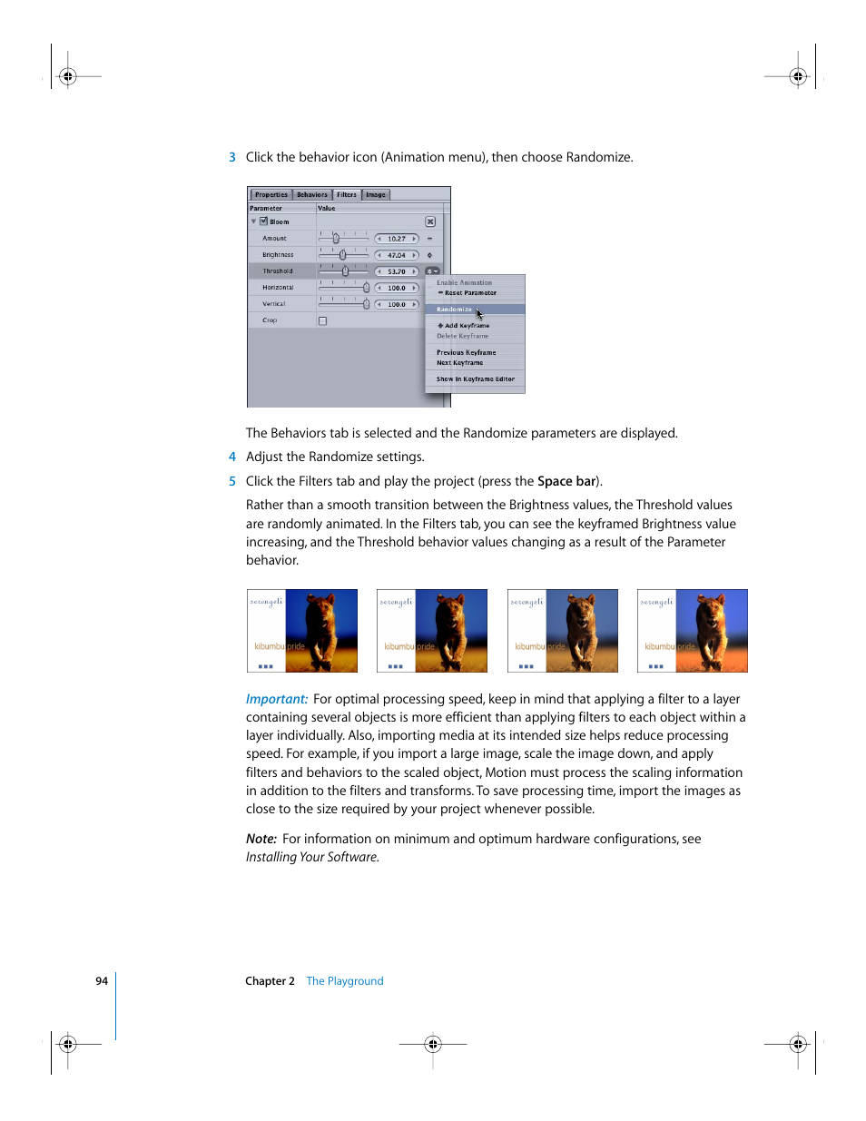 Apple Motion 2 Getting Started User Manual | Page 94 / 168