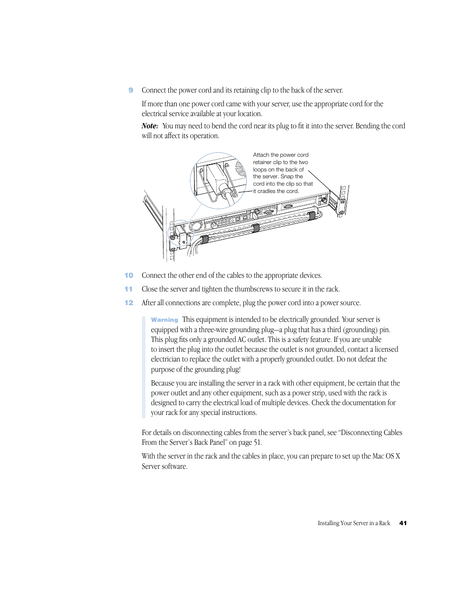 Apple Xserve (Slot Load) User Manual | Page 41 / 88