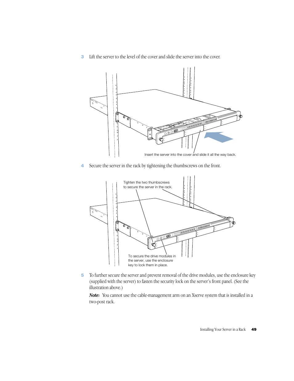 Apple Xserve (Slot Load) User Manual | Page 49 / 88