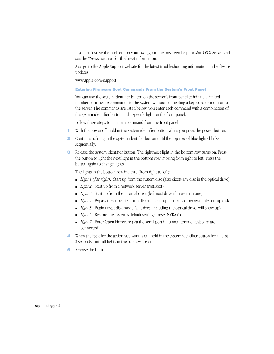 Apple Xserve (Slot Load) User Manual | Page 56 / 88