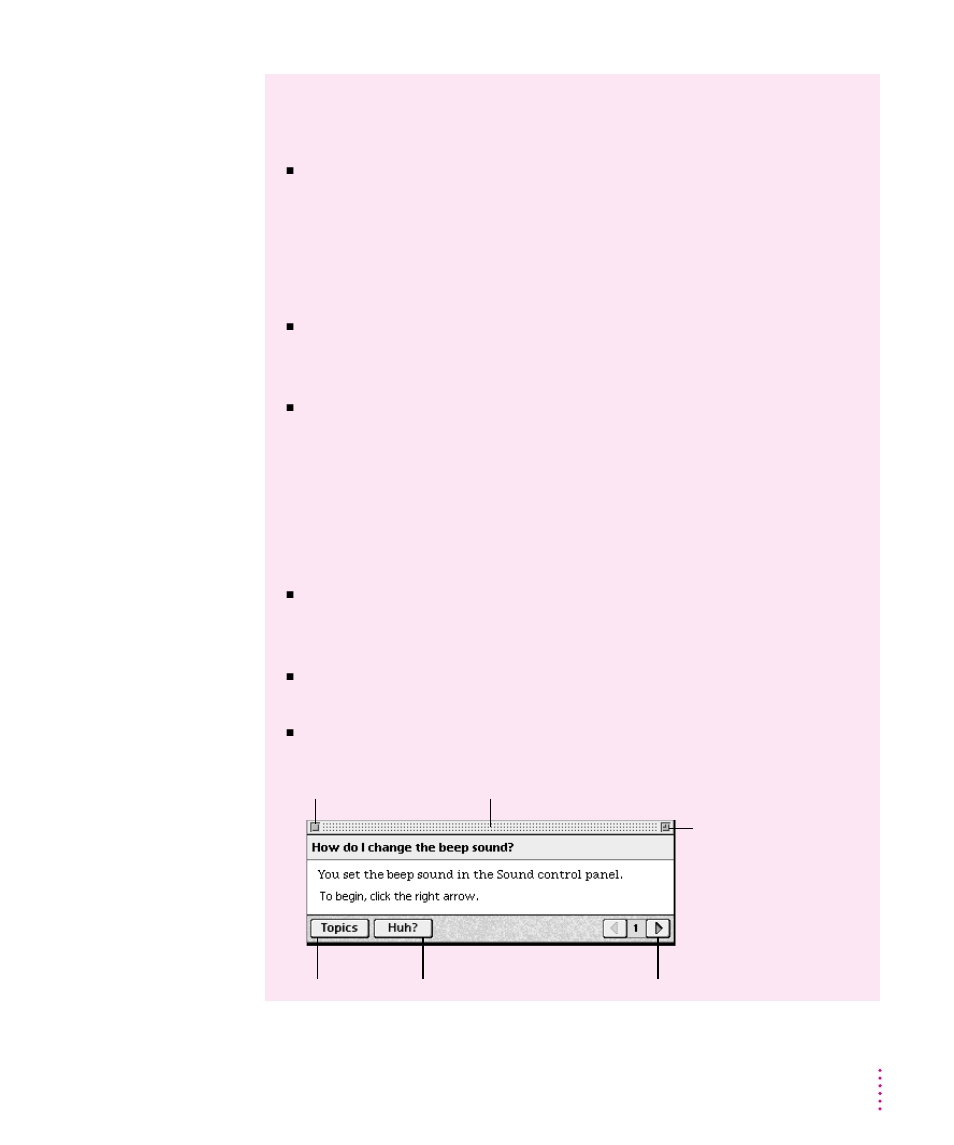 Tips for using macintosh guide | Apple Macintosh LC 630 User Manual | Page 33 / 117