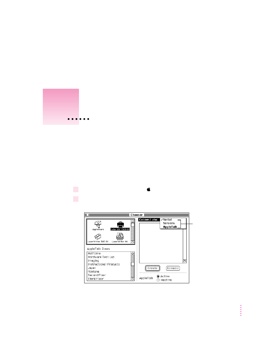 Appendix e printing with quickdraw gx | Apple Color StyleWriter 1500 User Manual | Page 107 / 144