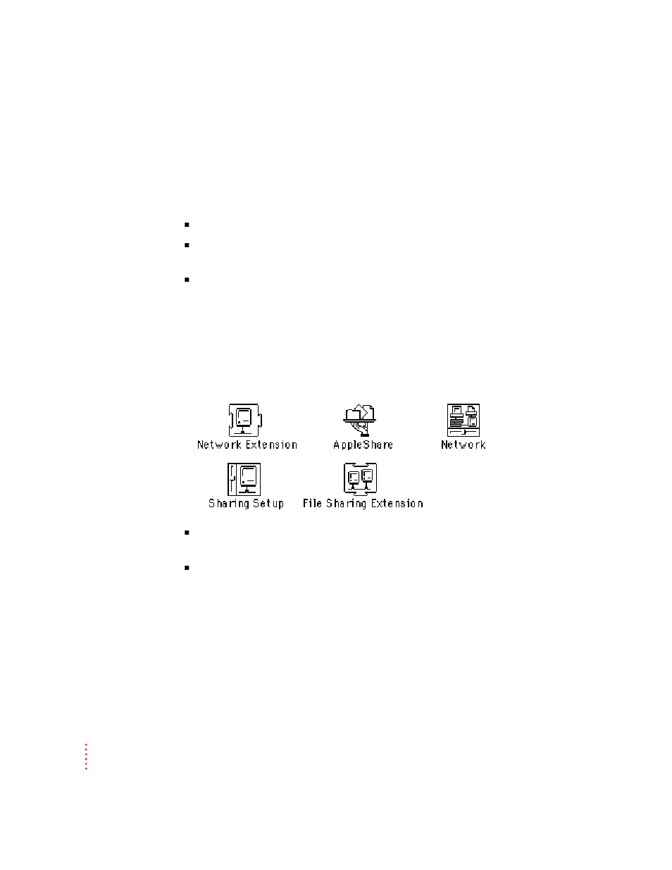 Problems with networks and file sharing | Apple Macintosh PowerBook 190 Series User Manual | Page 113 / 181