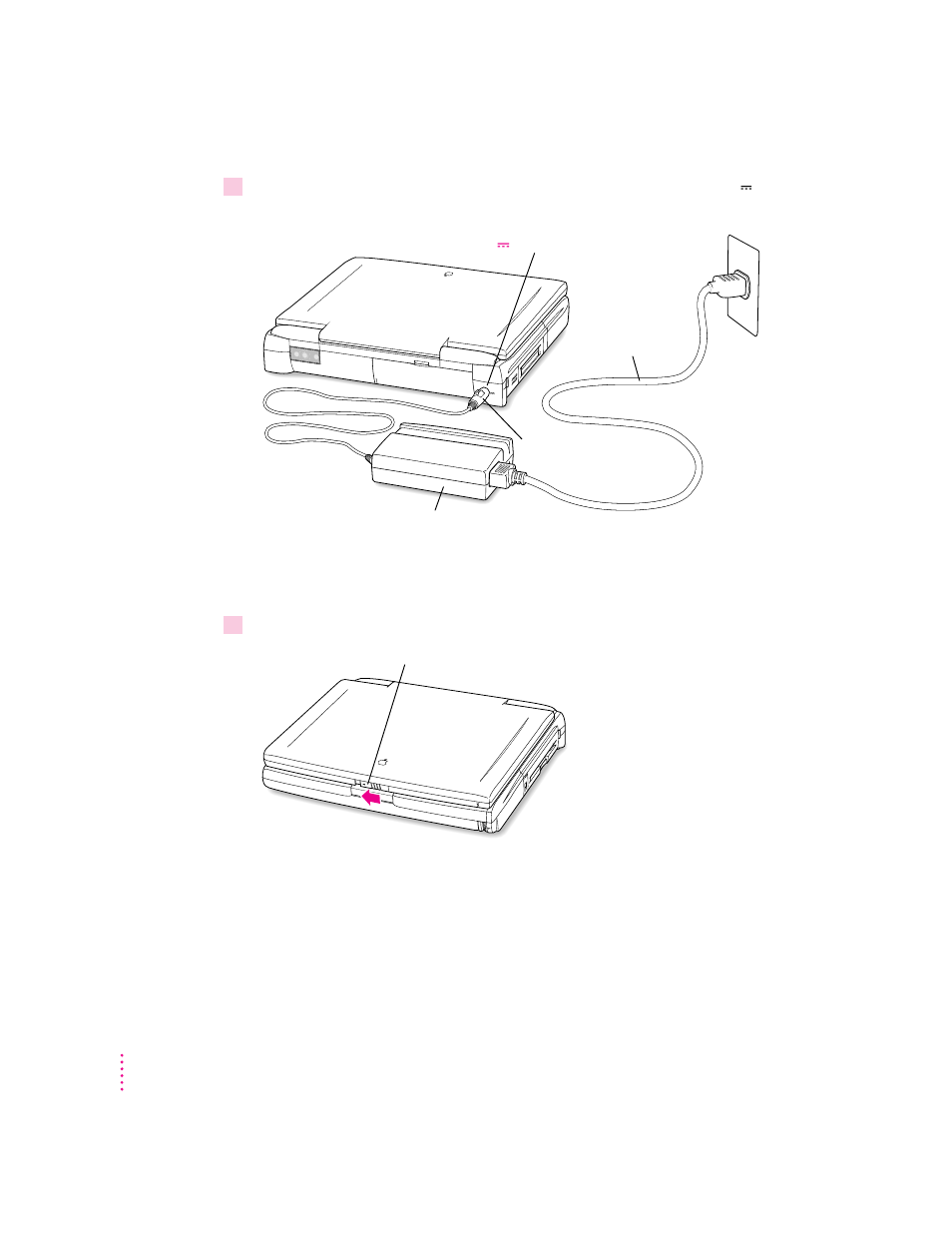 Opening the display | Apple Macintosh PowerBook 190 Series User Manual | Page 14 / 181