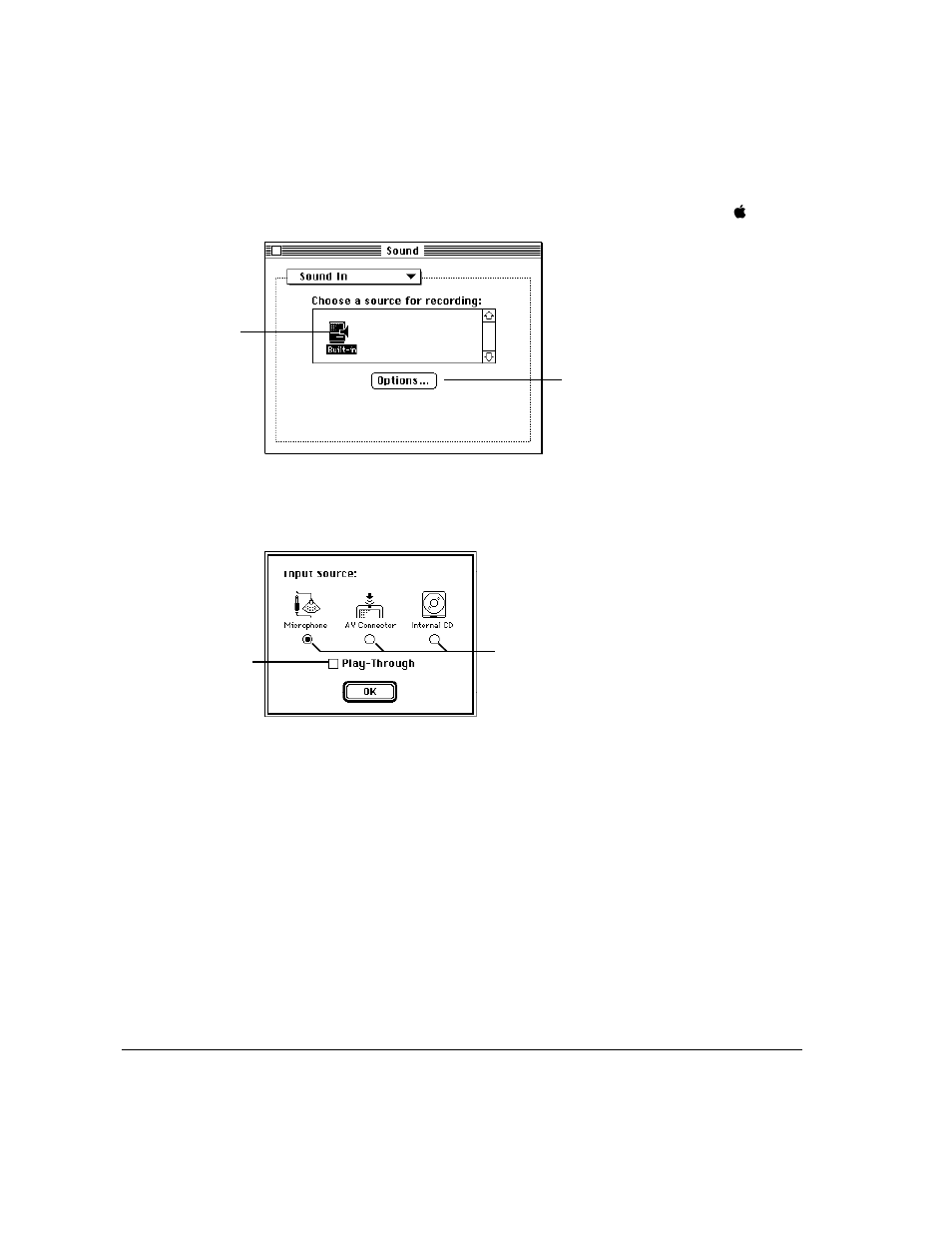 Choosing audio output options | Apple Workgroup Server 9150/120 User Manual | Page 138 / 154