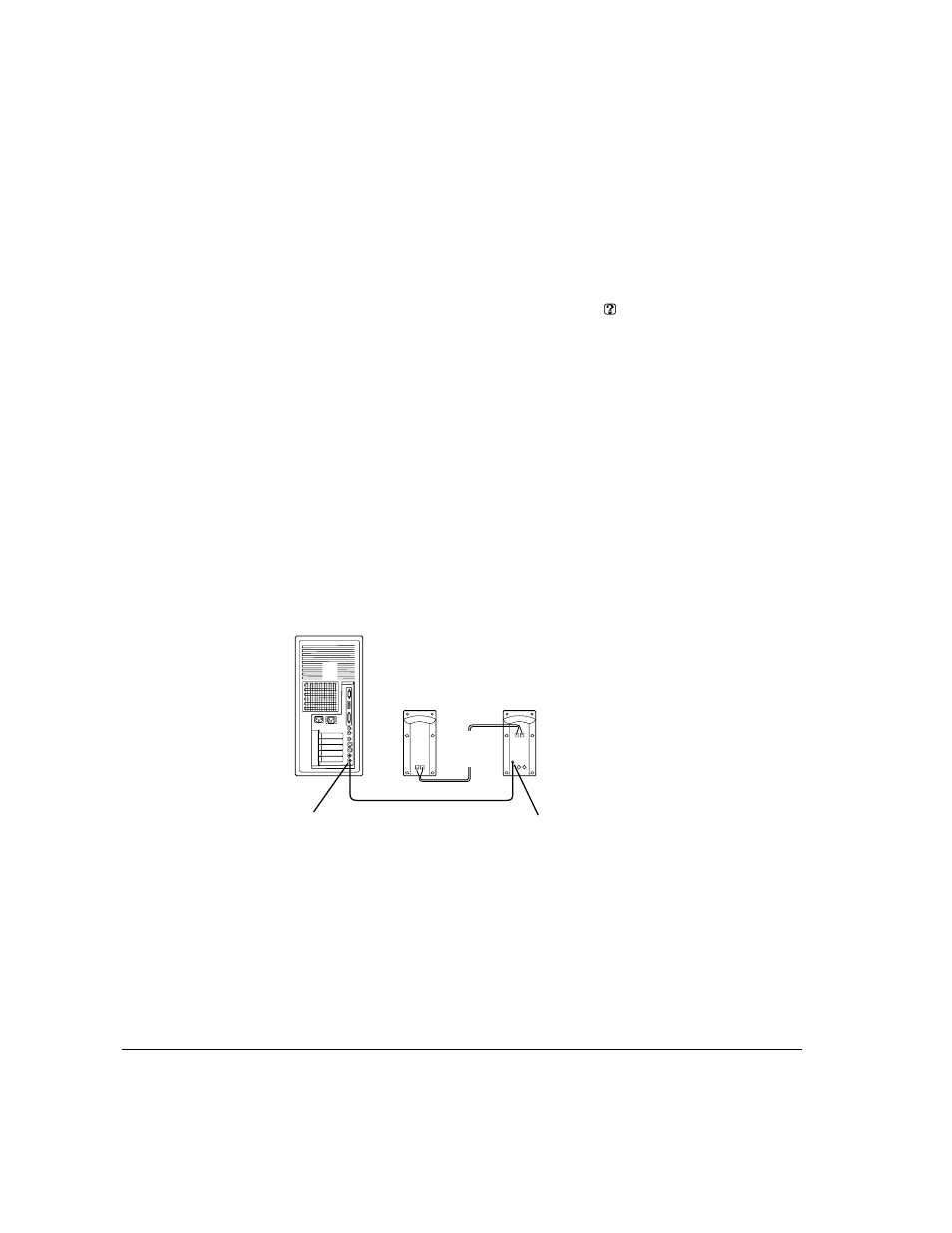 Recording an alert sound, Connecting external stereo speakers | Apple Workgroup Server 9150/120 User Manual | Page 140 / 154
