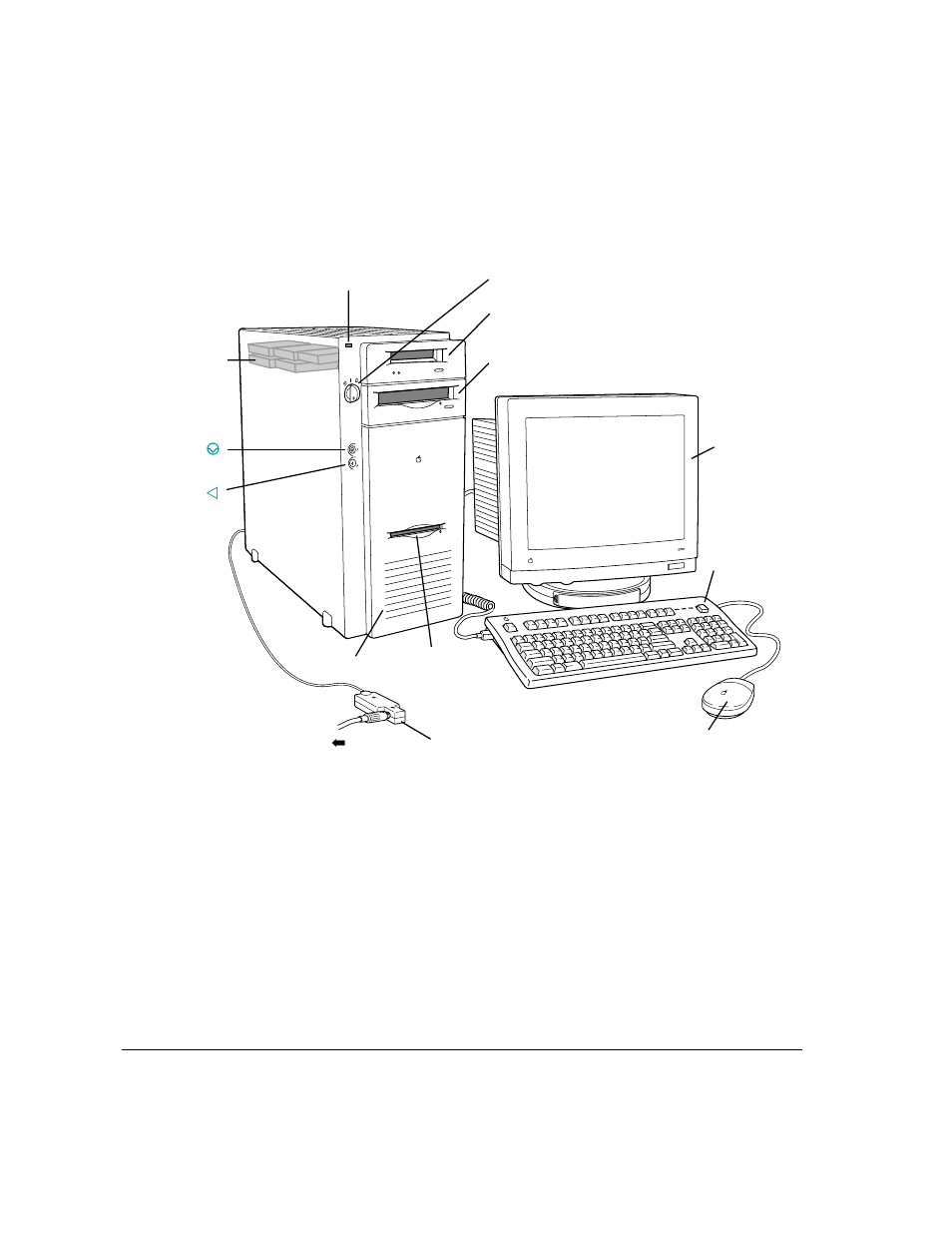Your server at a glance | Apple Workgroup Server 9150/120 User Manual | Page 18 / 154