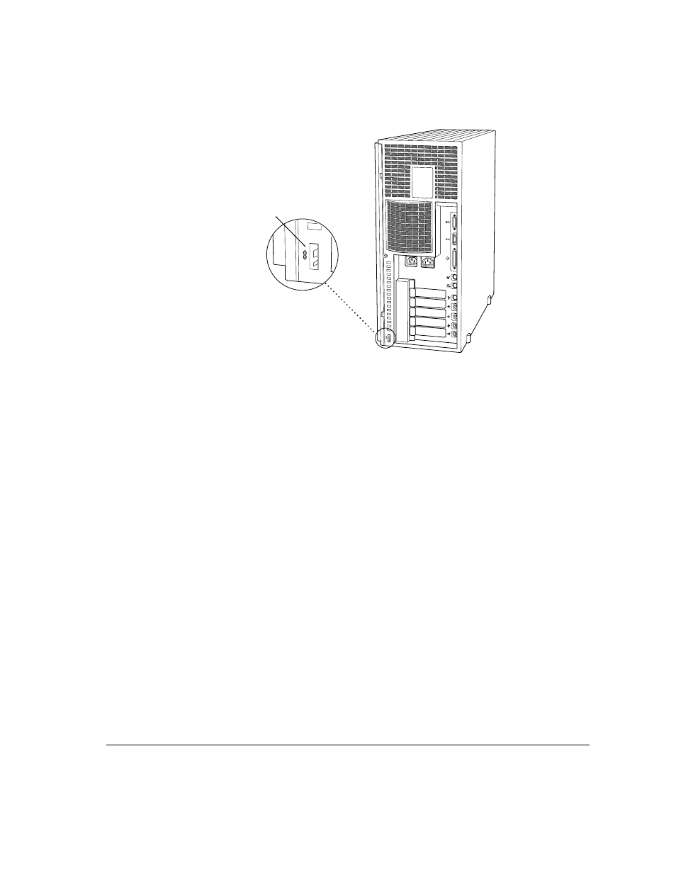 Using the key lock switch | Apple Workgroup Server 9150/120 User Manual | Page 21 / 154