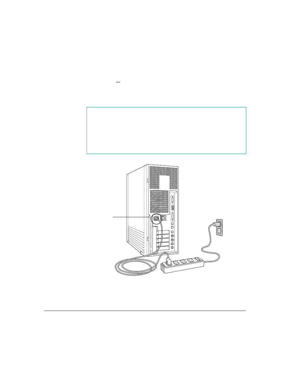 Plugging in the server | Apple Workgroup Server 9150/120 User Manual | Page 27 / 154