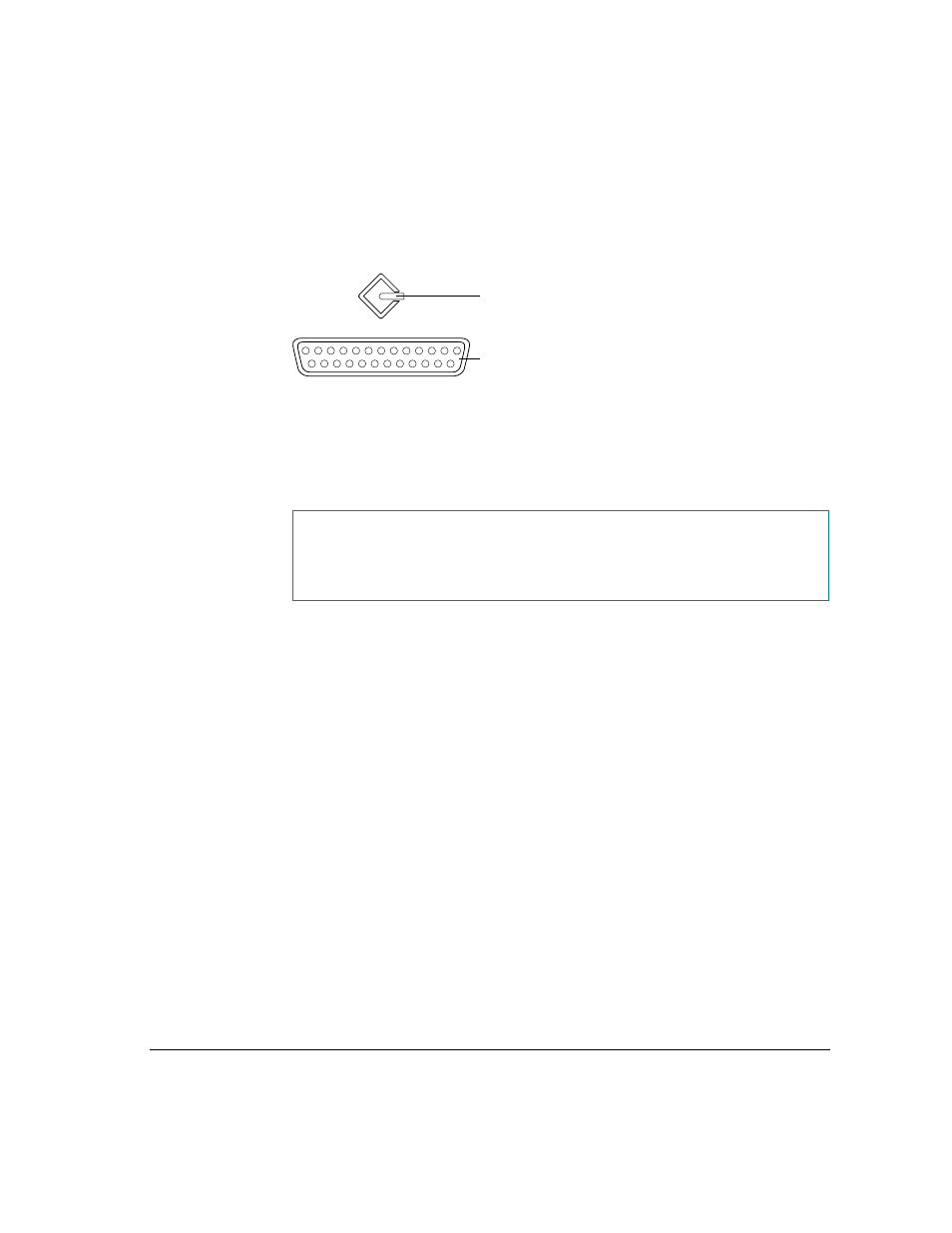 Connecting an external scsi device | Apple Workgroup Server 9150/120 User Manual | Page 61 / 154