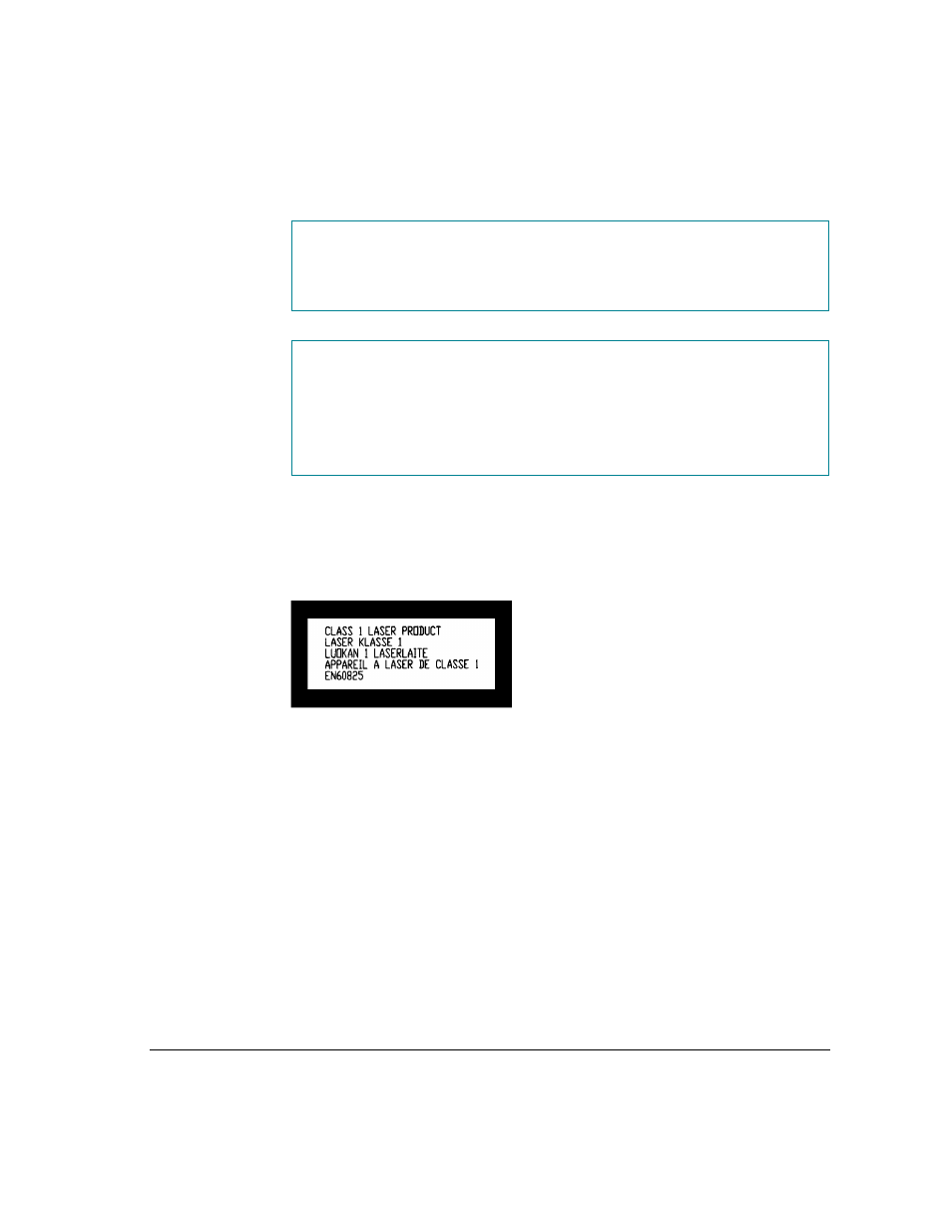 Laser information | Apple Workgroup Server 9150/120 User Manual | Page 9 / 154