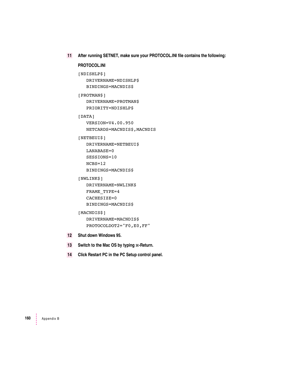 Apple PC Compatibility Card 12-inch card User Manual | Page 174 / 222