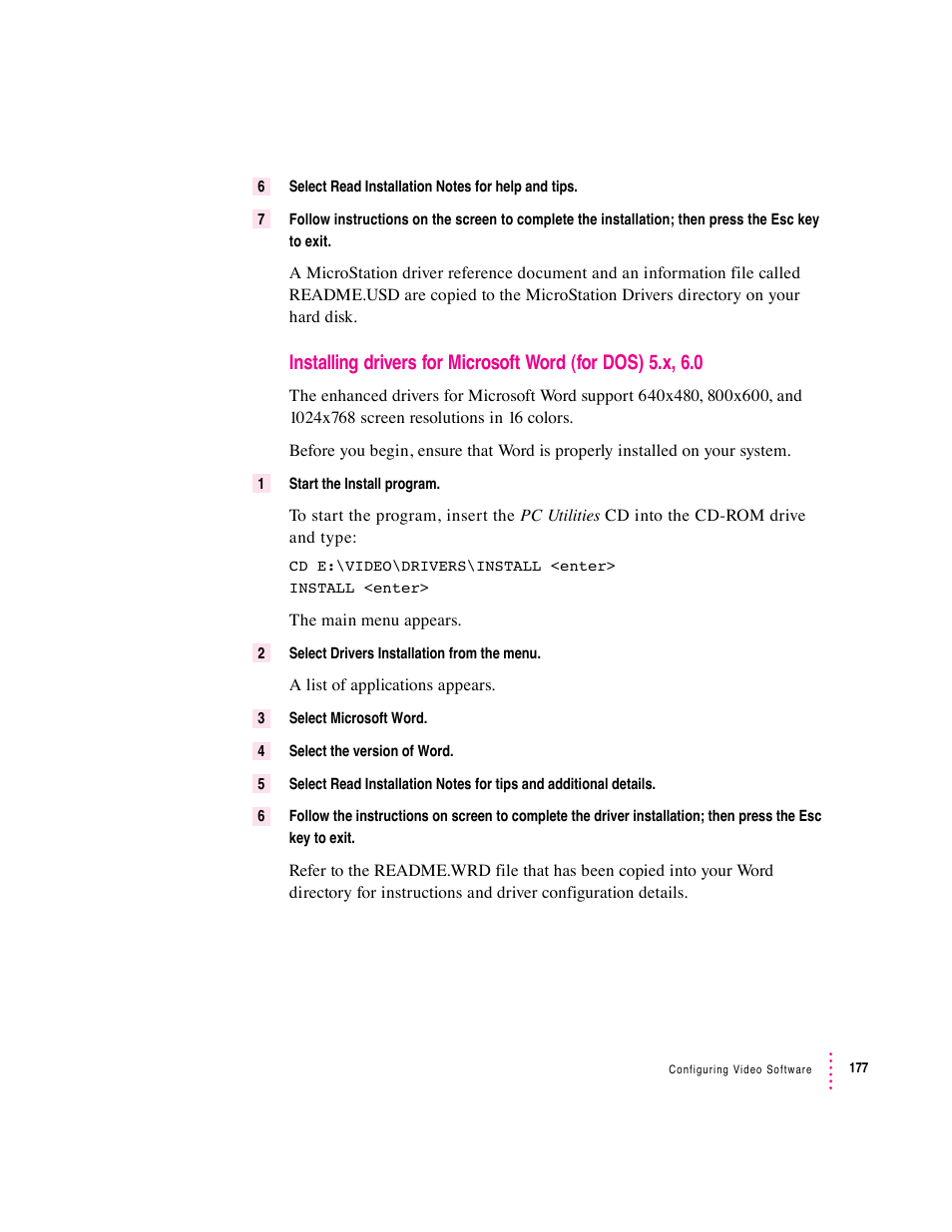 Apple PC Compatibility Card 12-inch card User Manual | Page 191 / 222