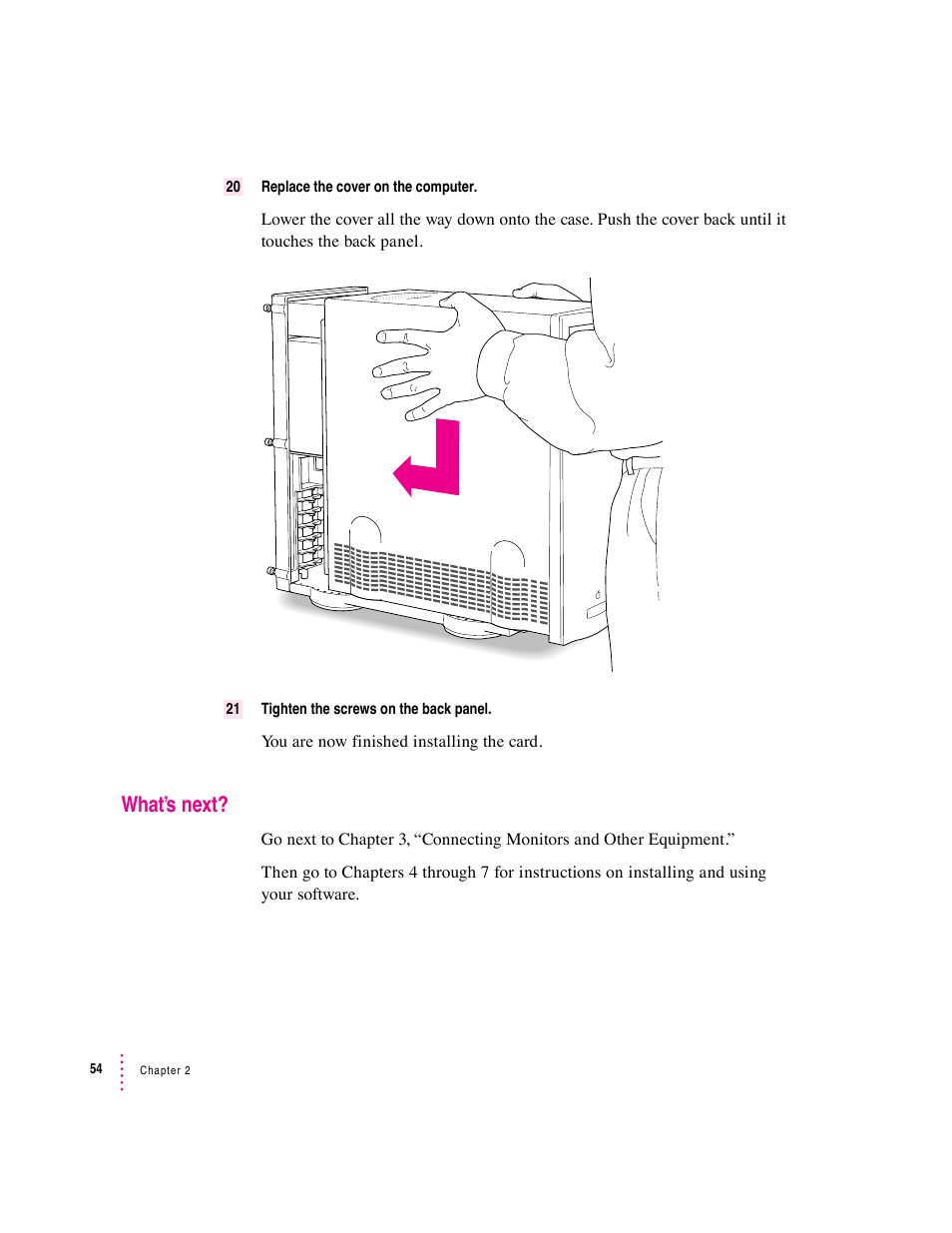 What’s next | Apple PC Compatibility Card 12-inch card User Manual | Page 68 / 222