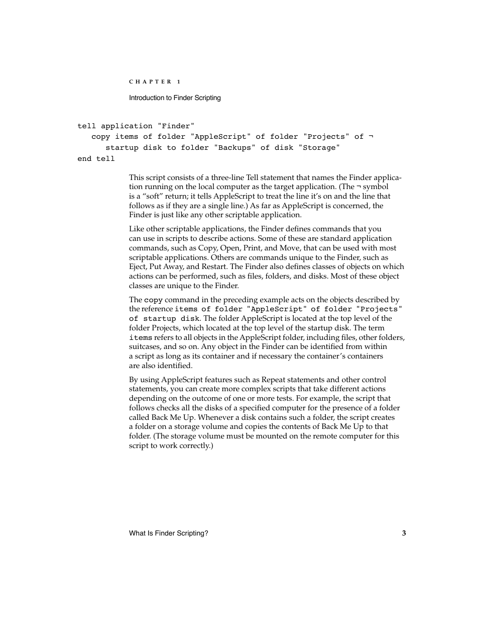 Apple AppleScript Finder Guide User Manual | Page 15 / 168