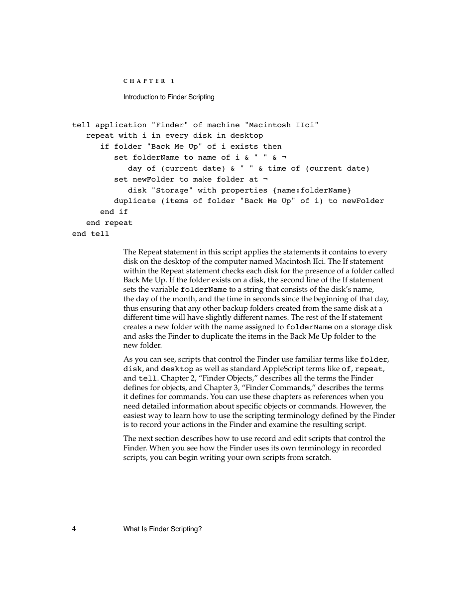 Apple AppleScript Finder Guide User Manual | Page 16 / 168