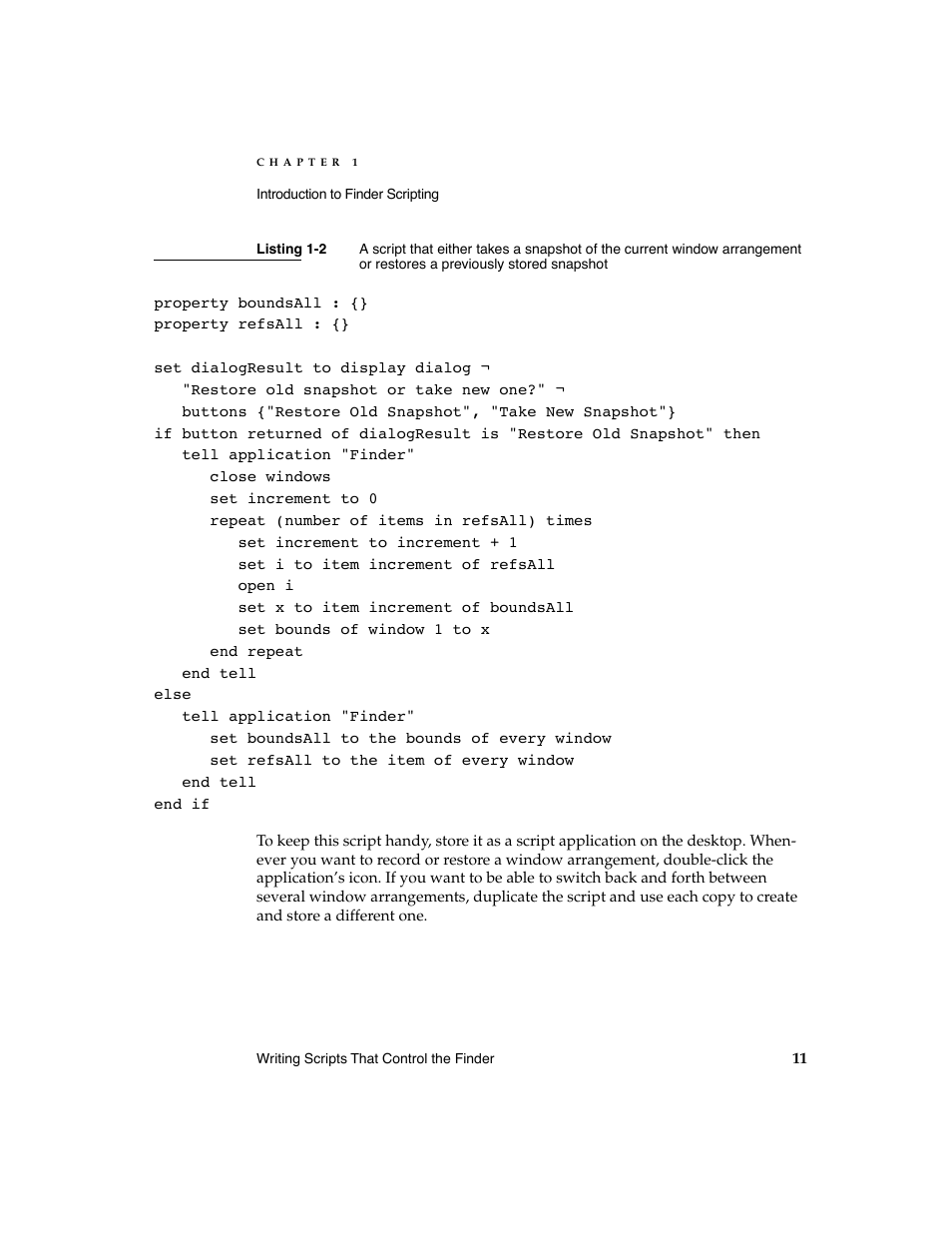 Apple AppleScript Finder Guide User Manual | Page 23 / 168