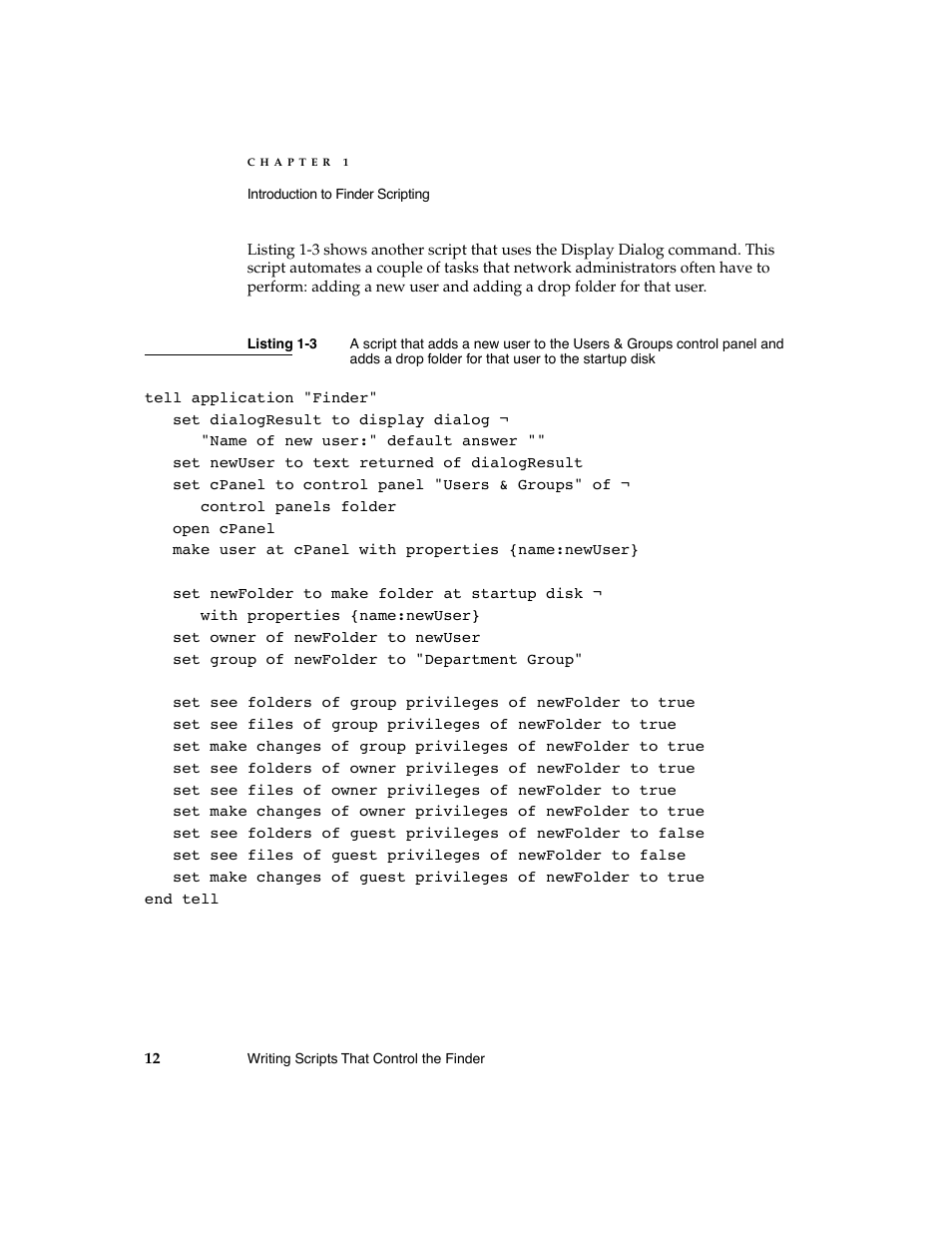 Apple AppleScript Finder Guide User Manual | Page 24 / 168