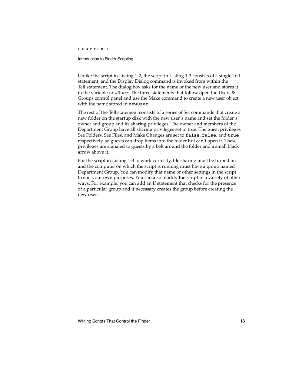 Apple AppleScript Finder Guide User Manual | Page 25 / 168