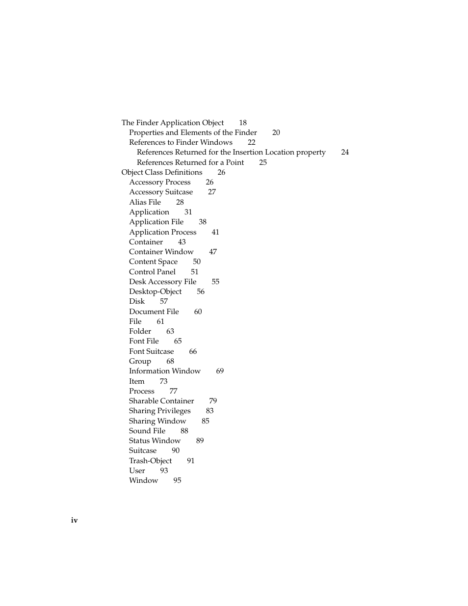Apple AppleScript Finder Guide User Manual | Page 4 / 168