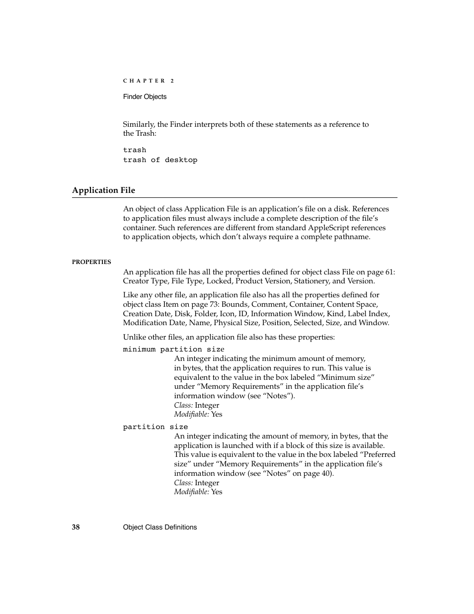 Apple AppleScript Finder Guide User Manual | Page 50 / 168
