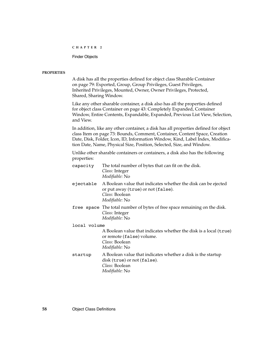 Apple AppleScript Finder Guide User Manual | Page 70 / 168