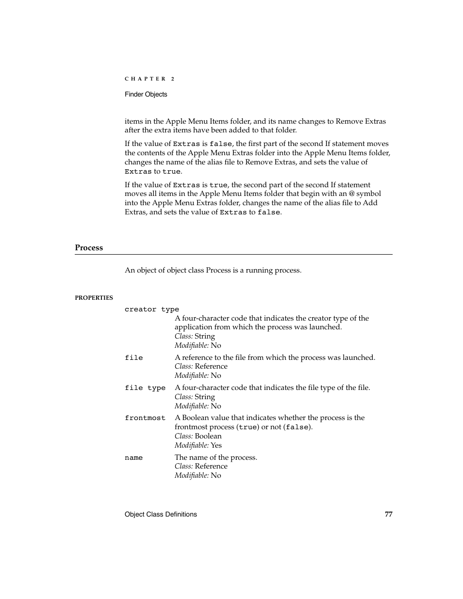 Apple AppleScript Finder Guide User Manual | Page 89 / 168