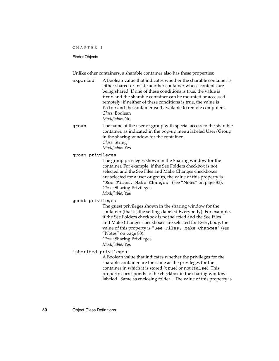 Apple AppleScript Finder Guide User Manual | Page 92 / 168