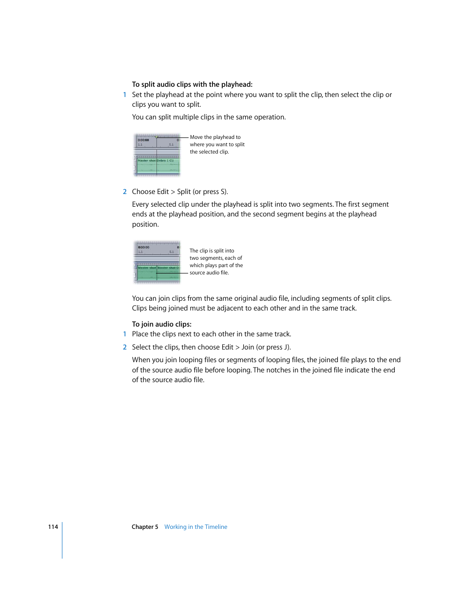 Apple Soundtrack Pro User Manual | Page 114 / 311