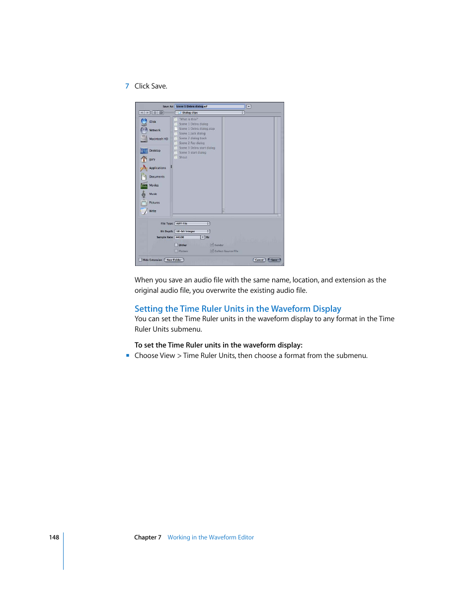 Apple Soundtrack Pro User Manual | Page 148 / 311