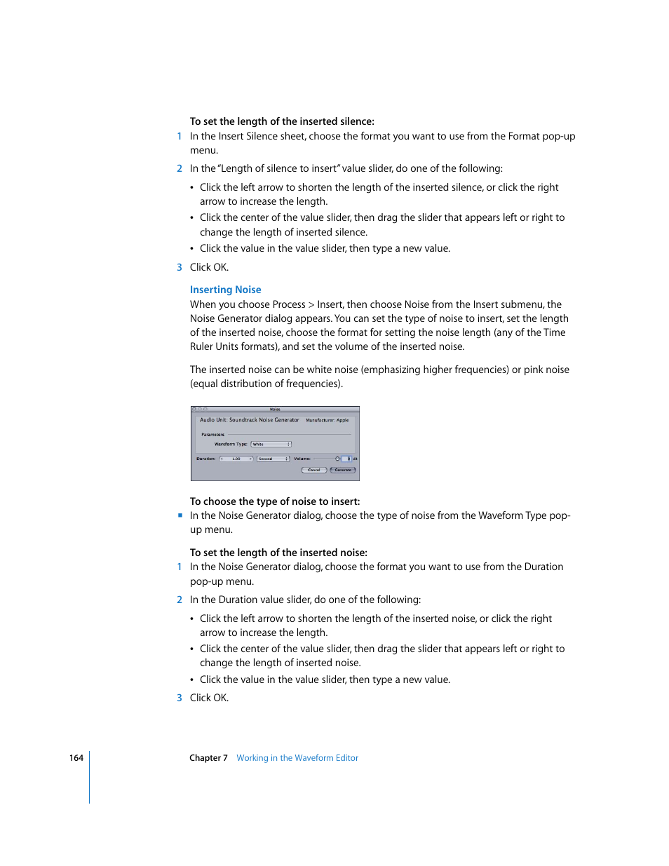 Apple Soundtrack Pro User Manual | Page 164 / 311