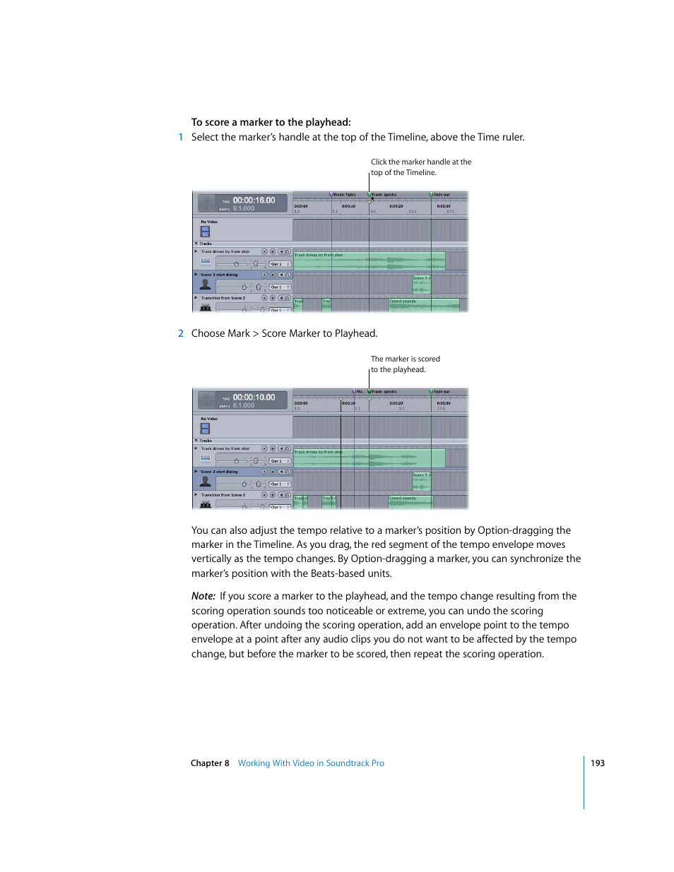 Apple Soundtrack Pro User Manual | Page 193 / 311