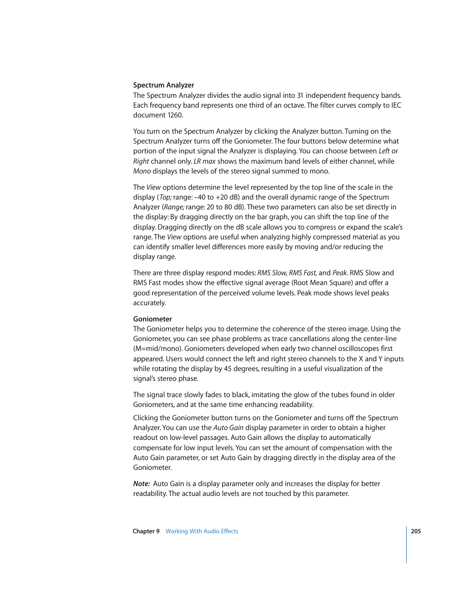 Apple Soundtrack Pro User Manual | Page 205 / 311