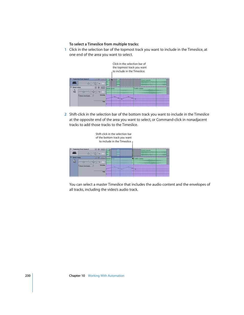 Apple Soundtrack Pro User Manual | Page 230 / 311