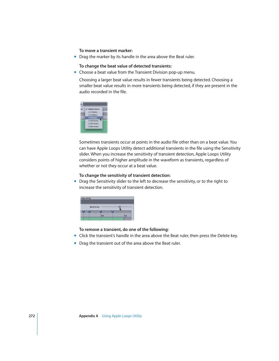 Apple Soundtrack Pro User Manual | Page 272 / 311