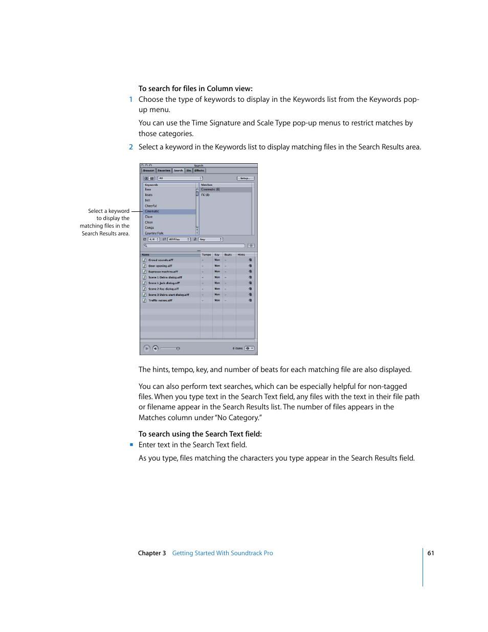 Apple Soundtrack Pro User Manual | Page 61 / 311