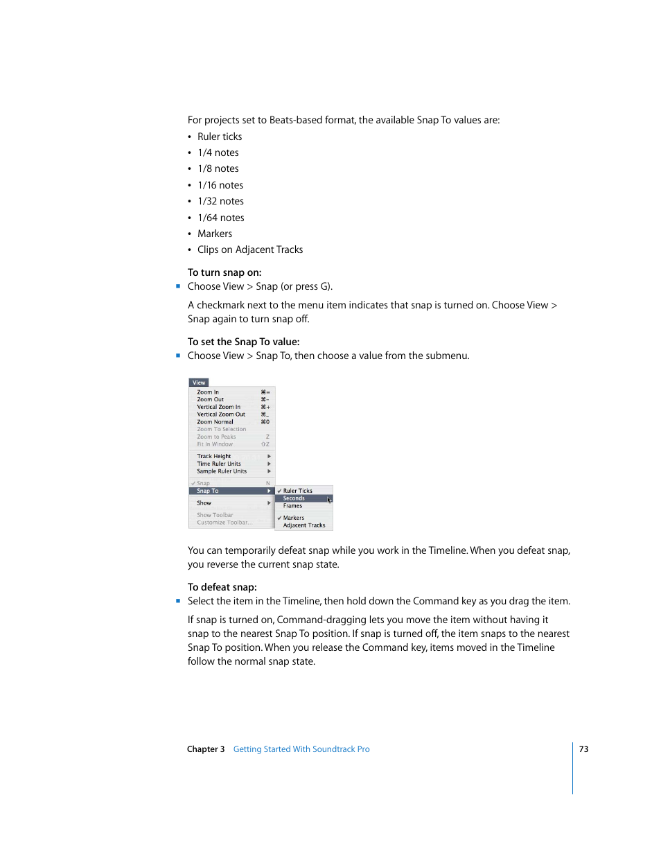 Apple Soundtrack Pro User Manual | Page 73 / 311