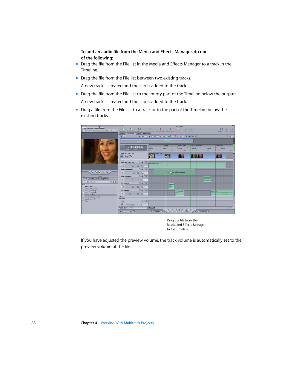 Apple Soundtrack Pro User Manual | Page 88 / 311