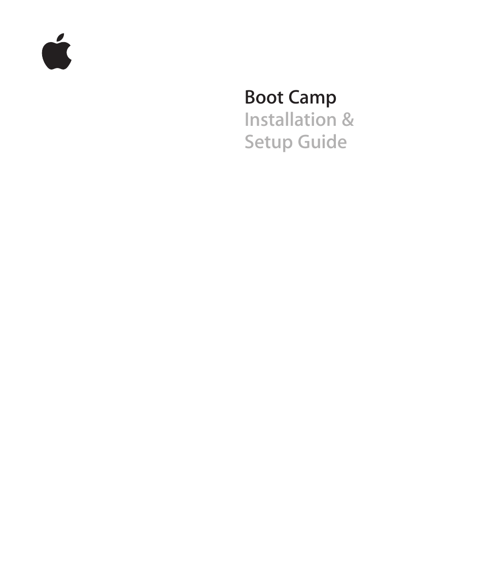 Apple Boot Camp (OS X Lion) User Manual | 13 pages