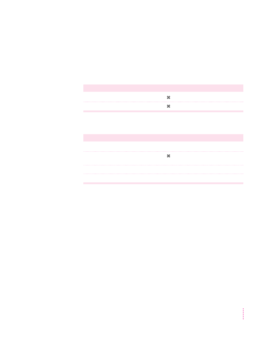 Special key combinations | Apple Power Macintosh 8600 User Manual | Page 229 / 267