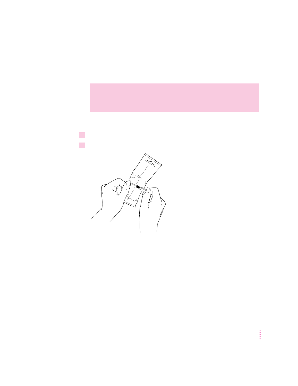 Installing the ink cartridges | Apple Color StyleWriter Pro User Manual | Page 14 / 73