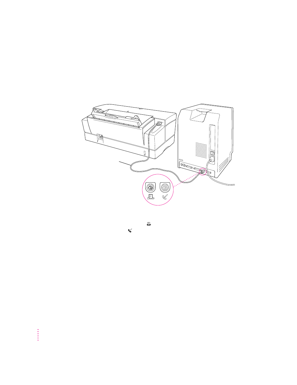 Connecting the printer to your macintosh | Apple Color StyleWriter Pro User Manual | Page 17 / 73