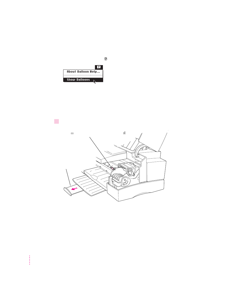 Getting help, Loading the sheet feeder | Apple Color StyleWriter Pro User Manual | Page 28 / 73