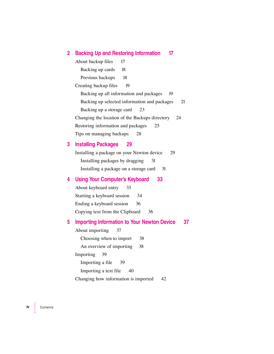 Apple Newton Connection Utilities (for Windows) User Manual | Page 104 / 108