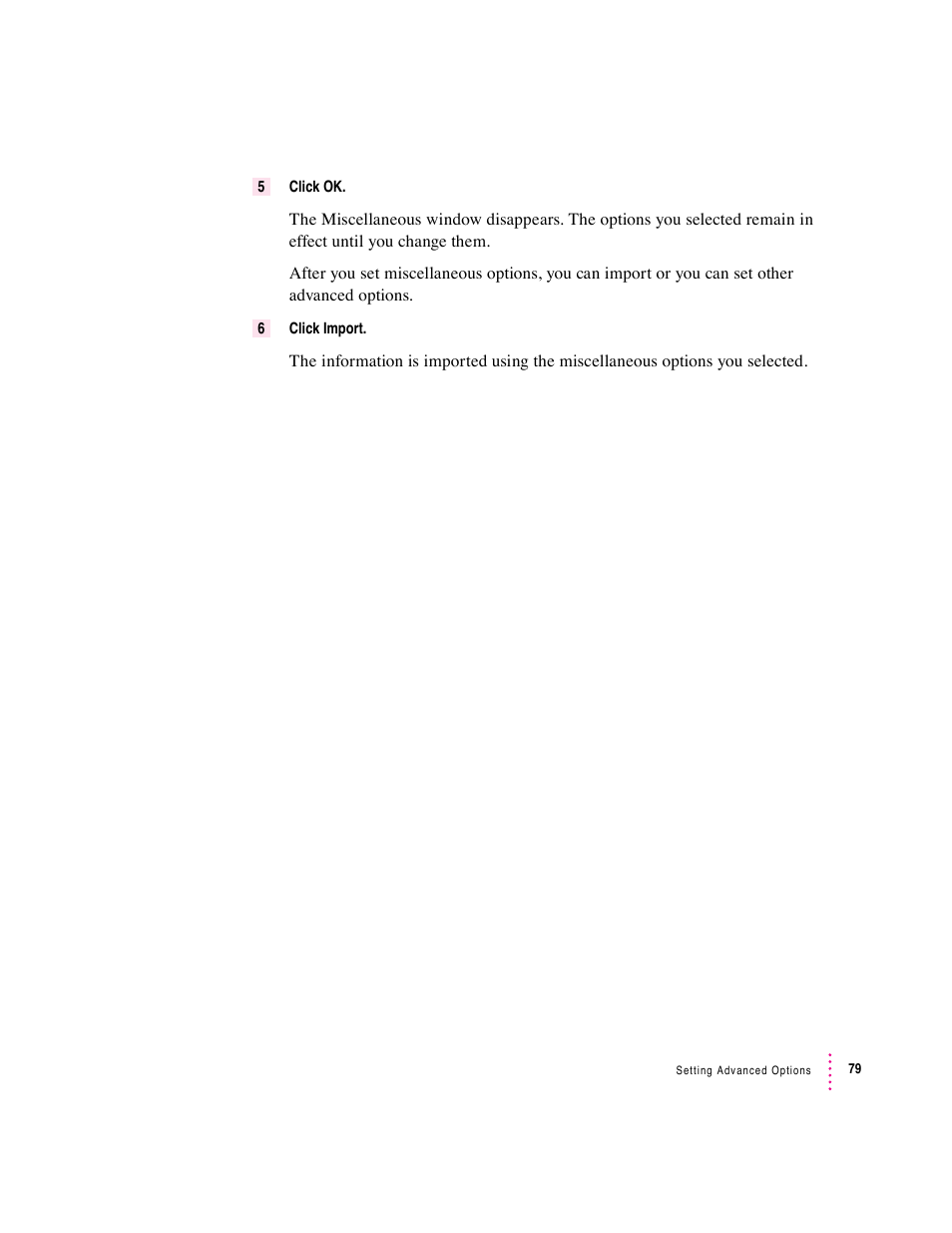 Apple Newton Connection Utilities (for Windows) User Manual | Page 79 / 108