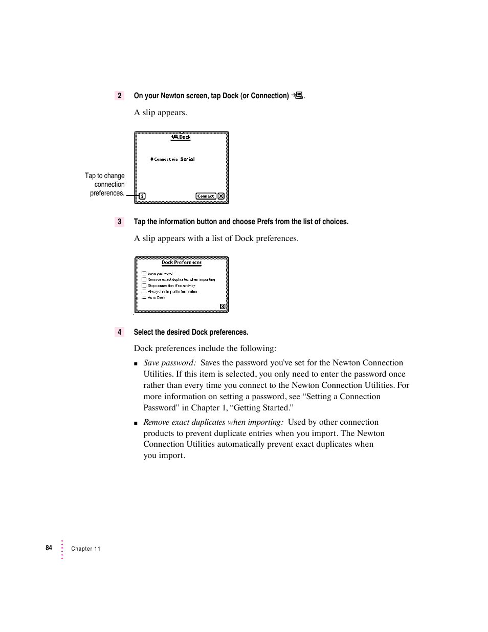 Apple Newton Connection Utilities (for Windows) User Manual | Page 84 / 108