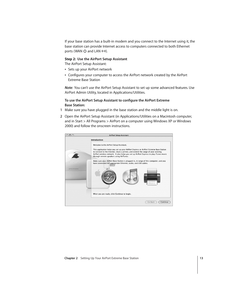 Apple AirPort Extreme Base Station v4.2 User Manual | Page 13 / 36