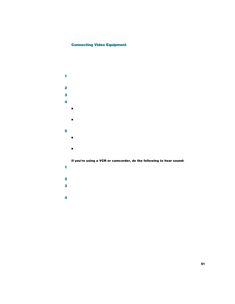 Connecting video equipment | Apple Studio Display User Manual | Page 51 / 68