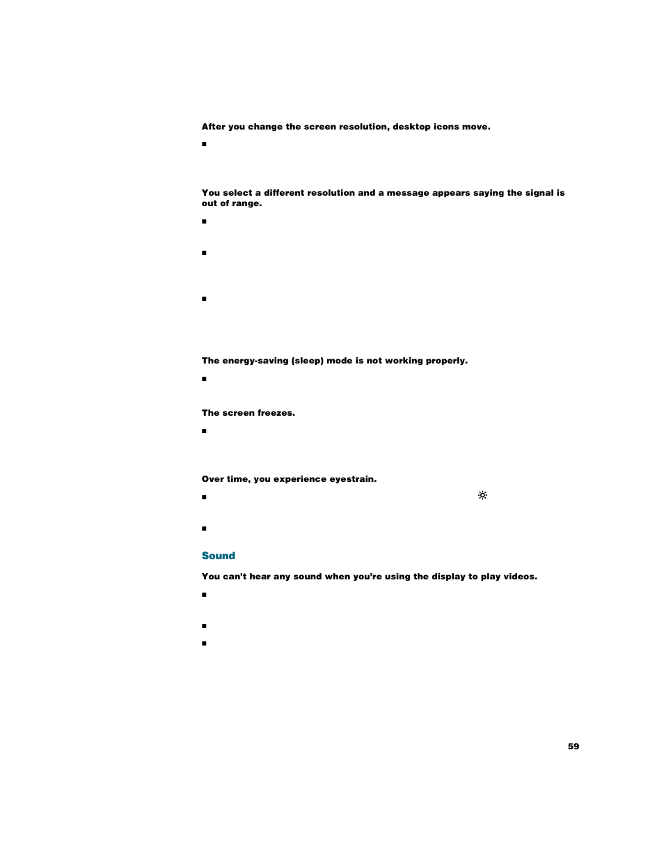 Sound | Apple Studio Display User Manual | Page 59 / 68