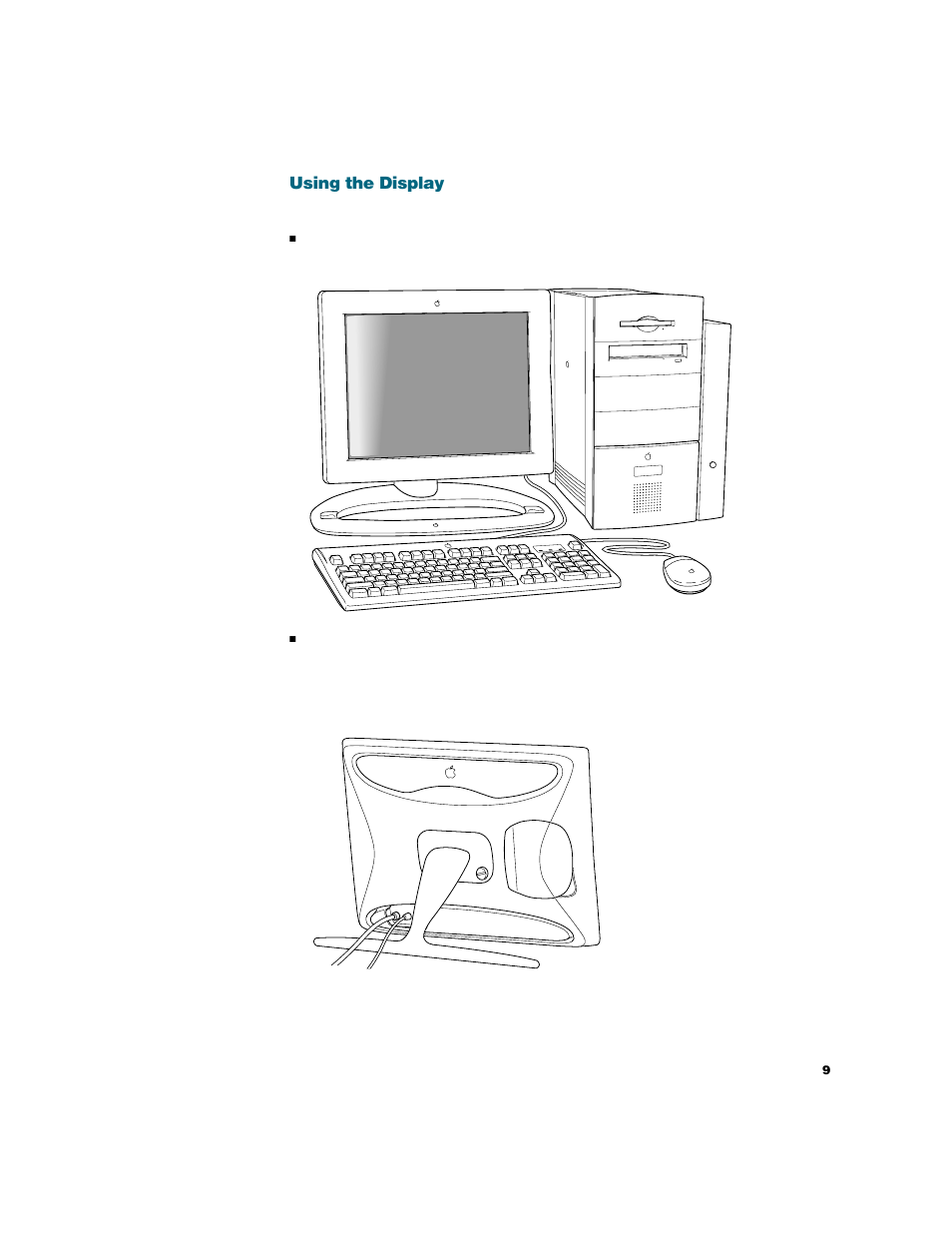 Using the display | Apple Studio Display User Manual | Page 9 / 68